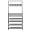 Kinston Wooden Clothes Rack With Shoe Storage In Grey Sonoma Oak_4