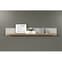 Lajos Wooden Wall Shelf In Light Grey And Artisan Oak_2