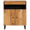 Lewes Acacia Wood Storage Cabinet With 2 Doors In Natural_4