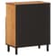 Lewes Acacia Wood Storage Cabinet With 2 Doors In Natural_7