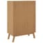Matlock Wooden Highboard With 3 Drawers In Brown_5