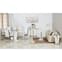 Memphis Large White Gloss Dining Table 6 Vesta Grey Chairs_2
