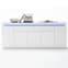 Odessa White High Gloss Sideboard With 5 Door 2 Drawer And LED_4