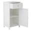 Partland Wooden Floor Standing Bathroom Storage Cabinet In White_5
