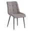 Paley Wooden Dining Table With 4 Paley Grey Chairs_3