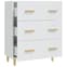 Pirro High Gloss Chest Of 3 Drawers In White_5