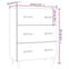 Pirro High Gloss Chest Of 3 Drawers In White_6