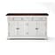 Provik Classic Sideboard In White Distress And Deep Brown_3