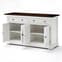 Provik Classic Sideboard In White Distress And Deep Brown_5