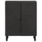 Rother Mango Wood Storage Cabinet With 2 Doors In Black_4