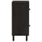 Rother Mango Wood Storage Cabinet With 4 Doors In Black_5