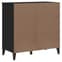 Widnes Wooden Sideboard With 2 Drawers In Black_6