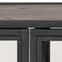 Salvo Wooden Display With 4 Doors In Ash Black Furniture in Fashion