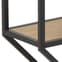 Salvo Wooden Wall Shelf With 4 Shelves In Matt Wild Oak Furniture in Fashion