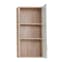 Seon Wall Bathroom Storage Cabinet In Gloss White Light Oak_2