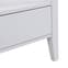Stanley Square Glass Coffee Table With 2 Drawers In White_9