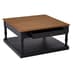 Luria Wooden Coffee Table With 1 Drawer In Natural And Black_2