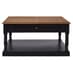 Luria Wooden Coffee Table With 1 Drawer In Natural And Black_3