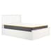 Phoney Rubberwood Ottoman Small Double Bed In White_3
