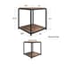 Quebec Wooden End Table In Weathered Oak_5