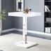 Topaz White High Gloss Bar Table With 4 Ripple Curry Stools_3
