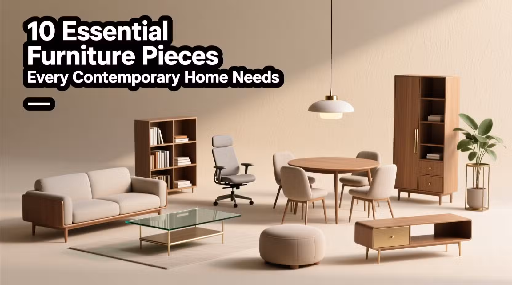 10 Essential Furniture Pieces Every Contemporary Home Needs