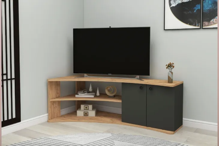 8 Corner TV Stand Designs for Small Apartments