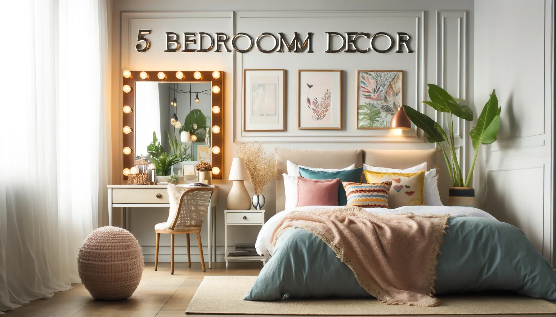 
5 Bedroom Decor Tips to Liven Up Your Space
