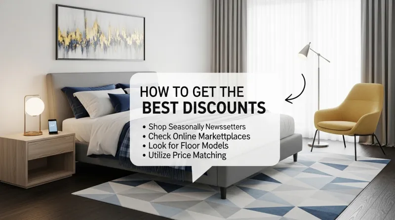 How to Get the Best Discounts on Modern Bedroom Furniture