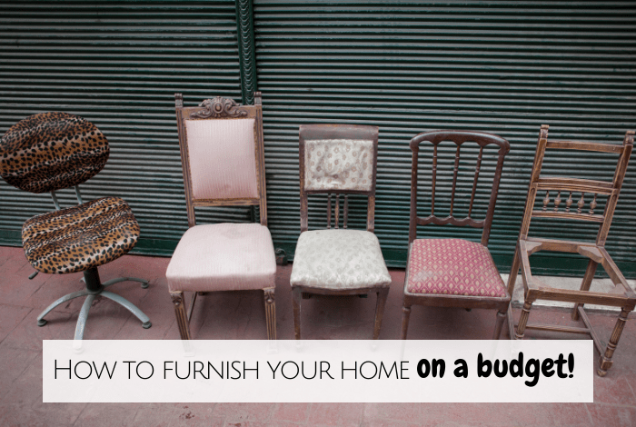 How to furnish your home on a budget