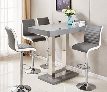 Buy modern gas lift bar stools in different styles, shapes, colours and sizes for your breakfast bar