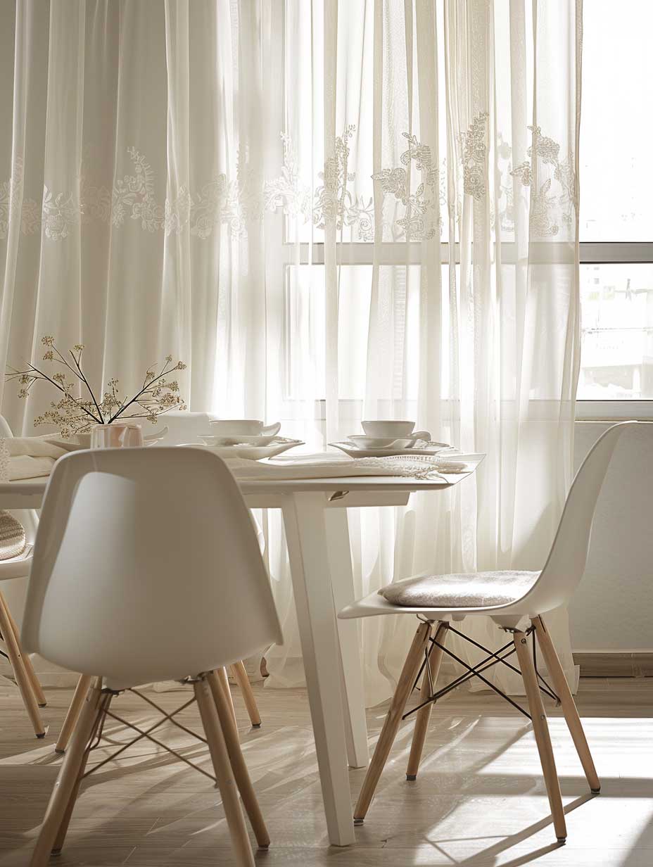 Dining Room Curtains Ideas to Create a Focal Point