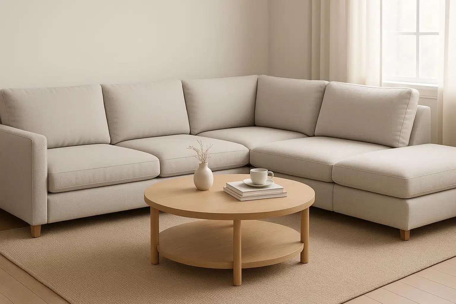 How to Choose the Perfect Coffee Table Size for Your Sectional
