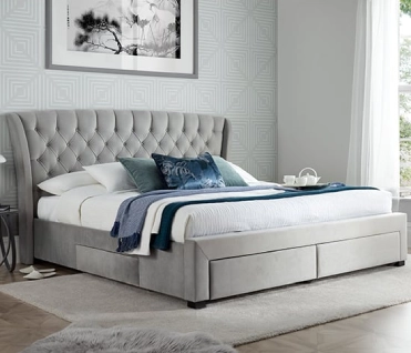 Fabric, Leather & Wooden Beds