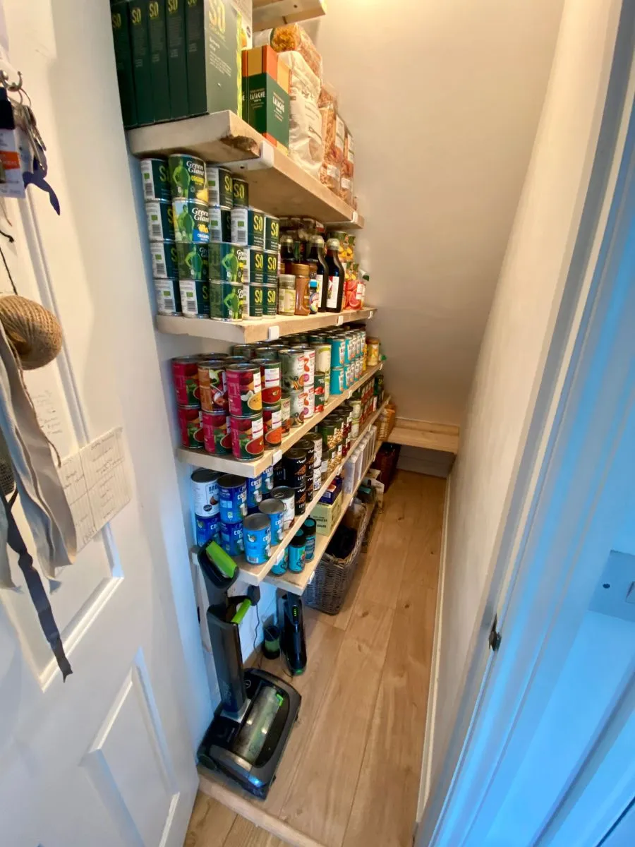How to Convert Your Under-Stair Cupboard into a Pantry