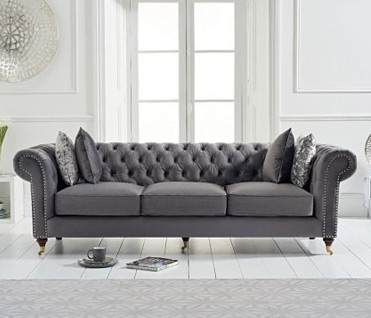 Discover stunning and comfortable fabric and leather sofas for your living room