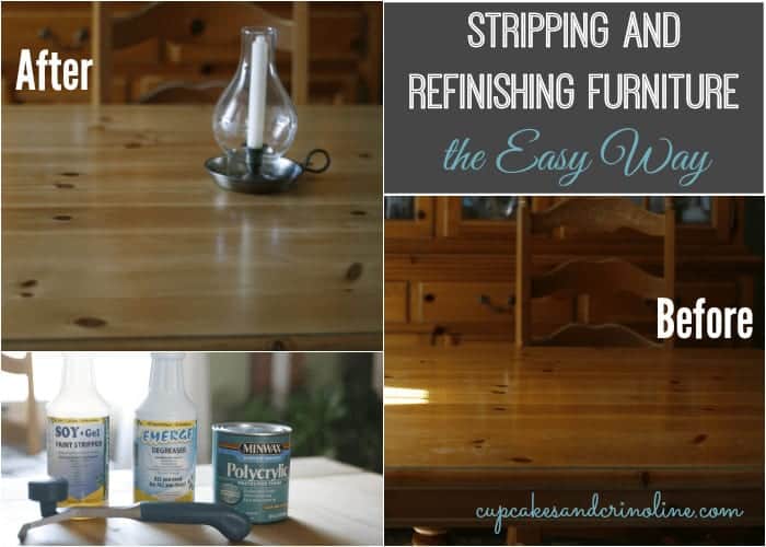 Dining Room Table Makeover