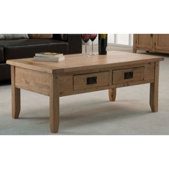 Corrick Coffee Table In American White Oak 15416 Furniture