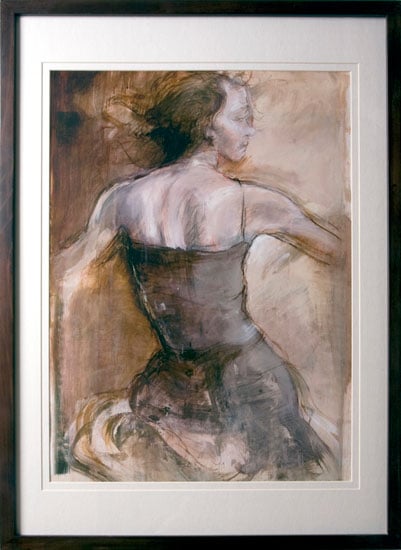 000215 Figurative Dancer elegance art women - Wall Arts Prints, Get Some Real Embellishing Of Your Home