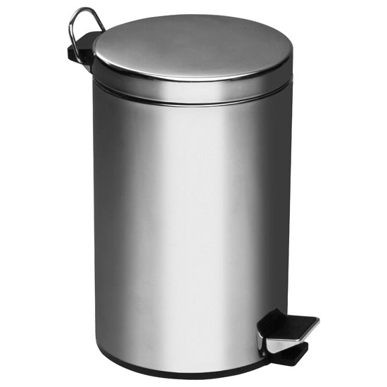 Read more about 3ltr pedal bin in mirror polished stainless steel