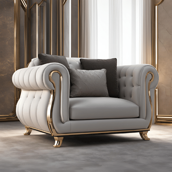 Modern 1 Seater Fabric Sofas UK Sale