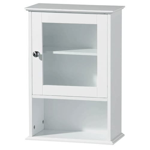 Wall Cabinet White Wood