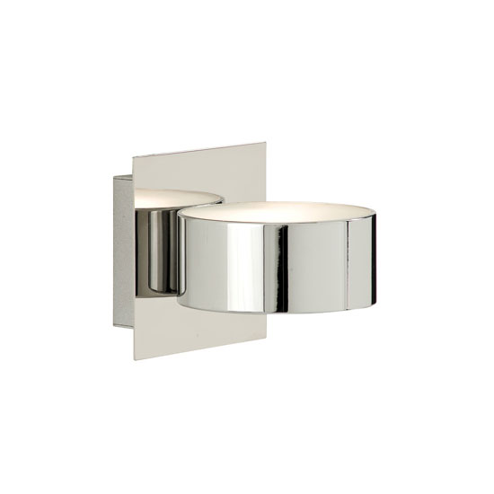 Read more about Uplighter and downlighter modern wall light finished in chrome