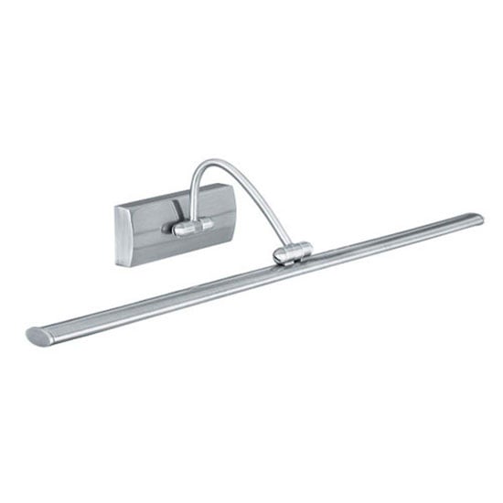 Product photograph of Satin Silver 81 Led Picture Light With Adjustable Head from Furniture in Fashion