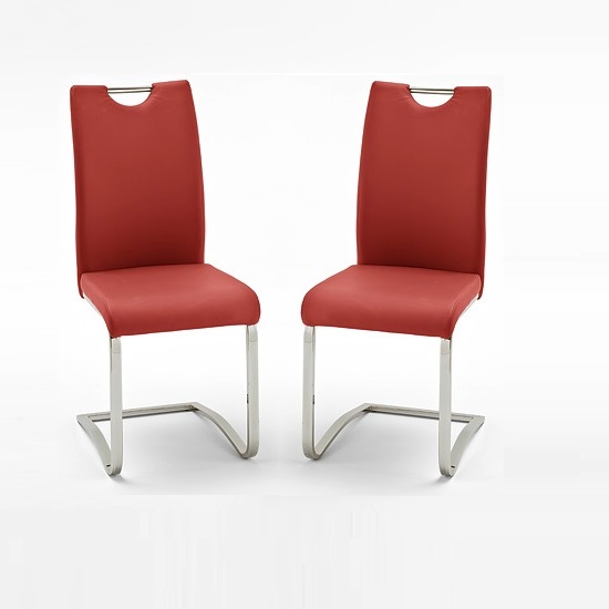 What Colour Dining Chairs Should I Choose For My Clear Glass Dining Table? 5 Сreative Suggestions 2Koln Red Dining Chair - What Colour Dining Chairs Should I Choose For My Clear Glass Dining Table? 5 Сreative Suggestions