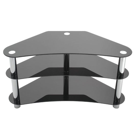 3 tier corner tv stand 2402147 - 5 Reasons To Go With Black Glass TV Stands For Flat Screens