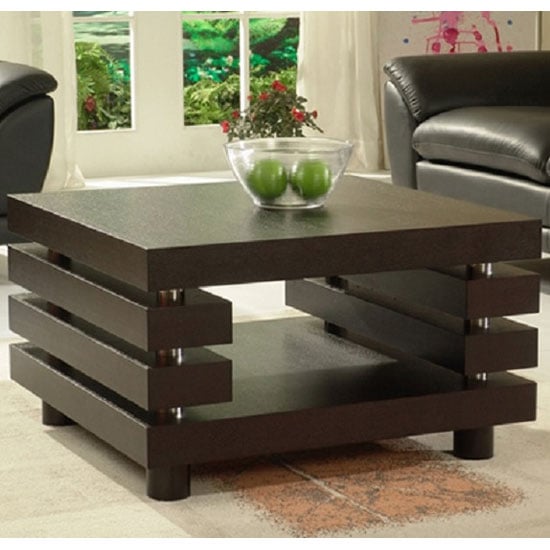 Side table with storage