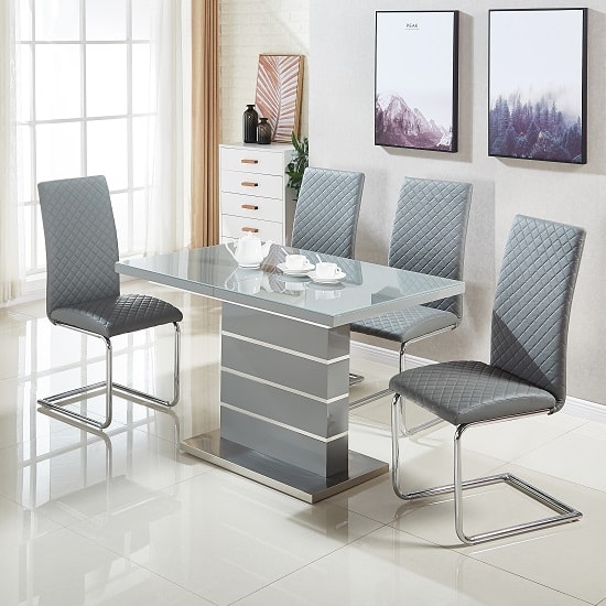 Glass Dining Table and 4 Chairs Sets UK | Furniture in Fashion