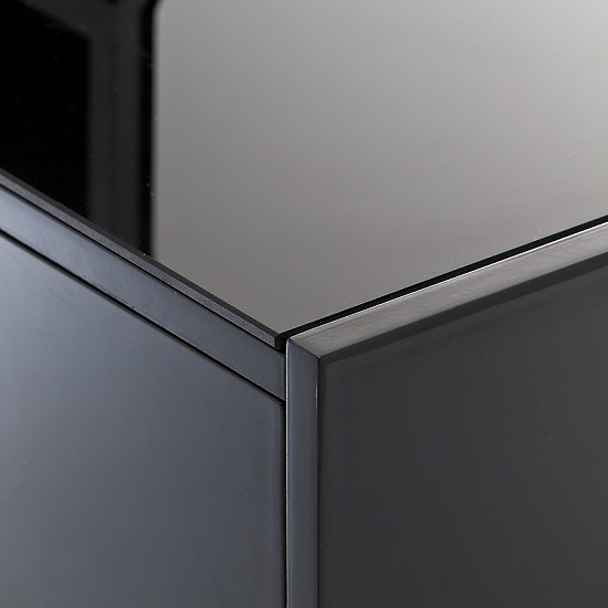 Sienna High Gloss TV Stand In Black With Multi LED Lighting_7