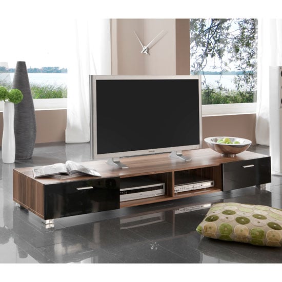 61704 large tv stand walnut - The Best Plasma TV On The Market